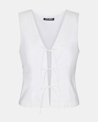 ALIZA TOP WHITE