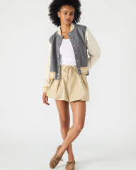 ROONEY JACKET HEATHER GREY