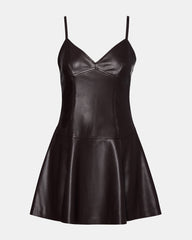 ABBOTT DRESS FOSSIL BROWN