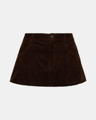 SIMONA SKIRT DARK ESPRESSO