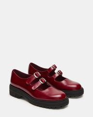 ALBA BURGUNDY LEATHER