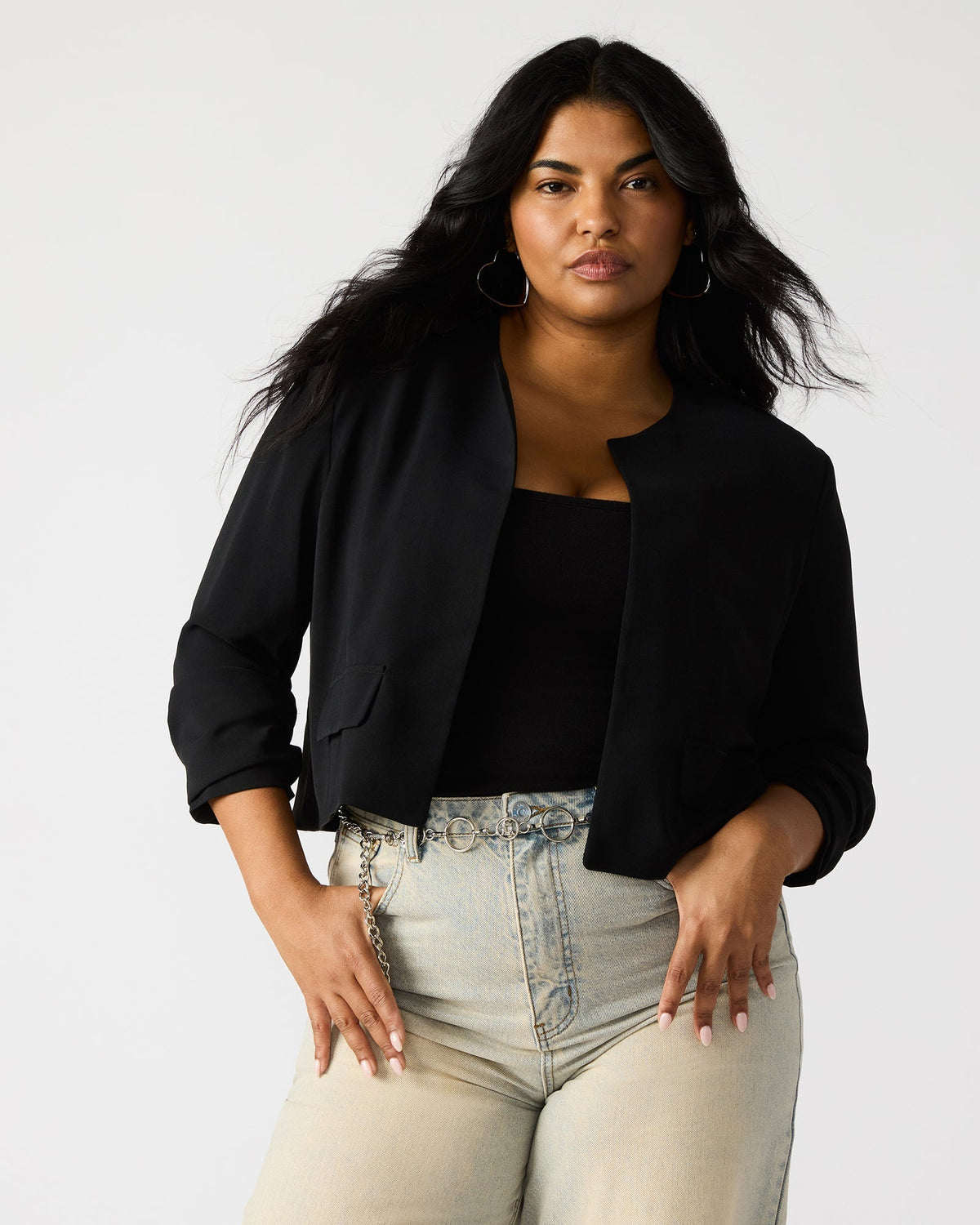 SERENEA BLAZER BLACK