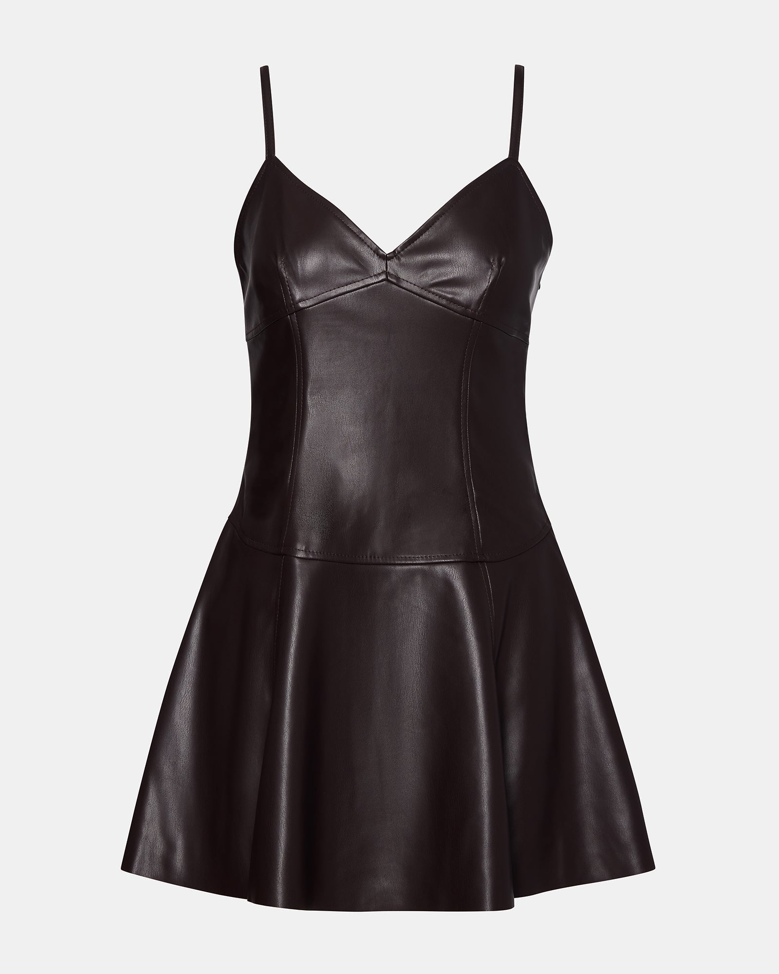 ABBOTT DRESS FOSSIL BROWN