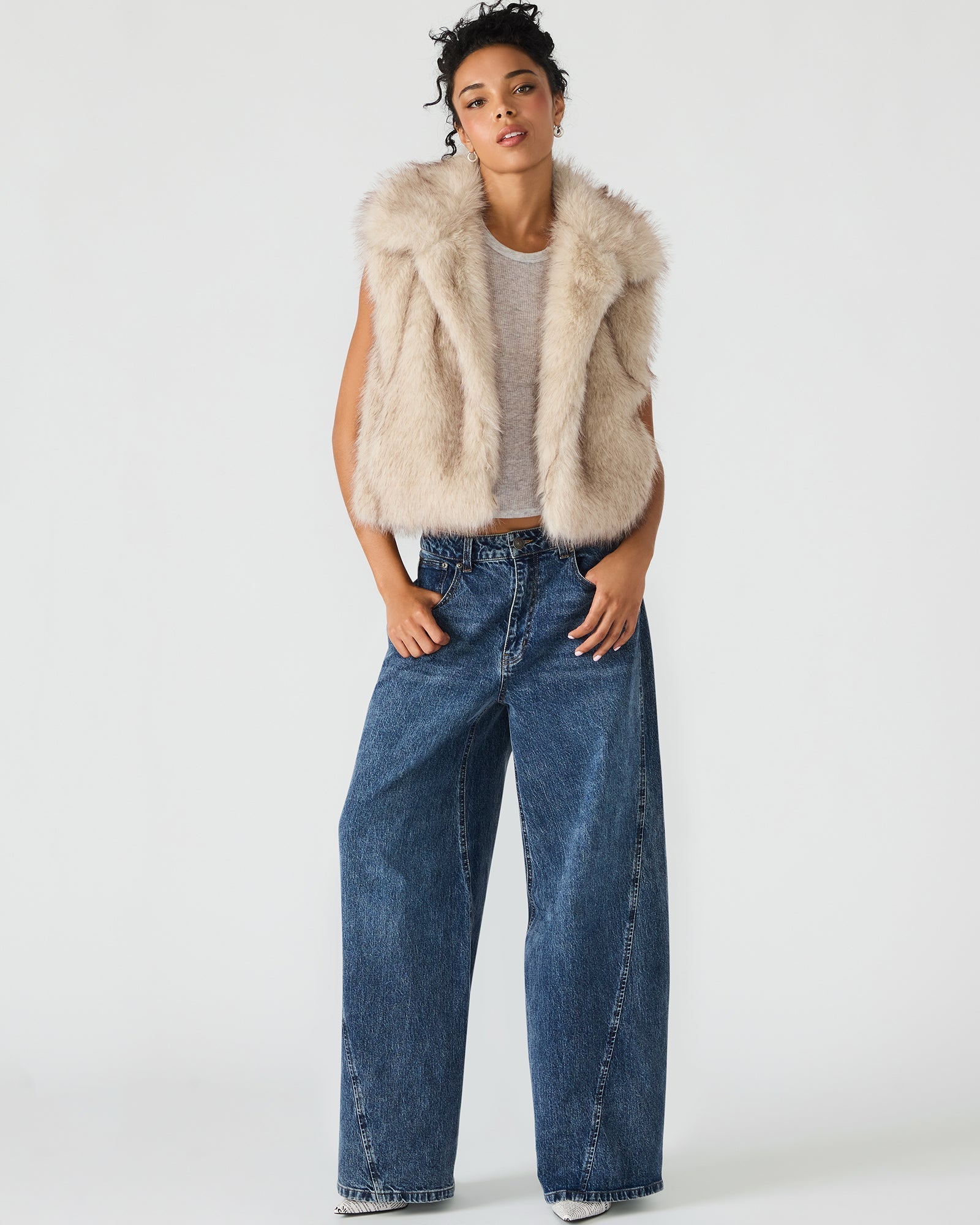 SAFIRA VEST NATURAL
